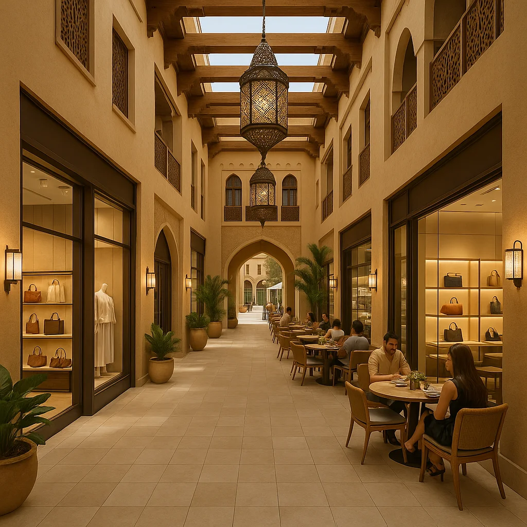 Main street. Shopping.